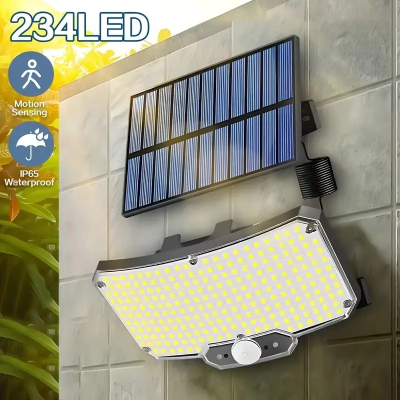 Motion Sensor Light - مصباح شمسي خارجي بـ 234 مصباح