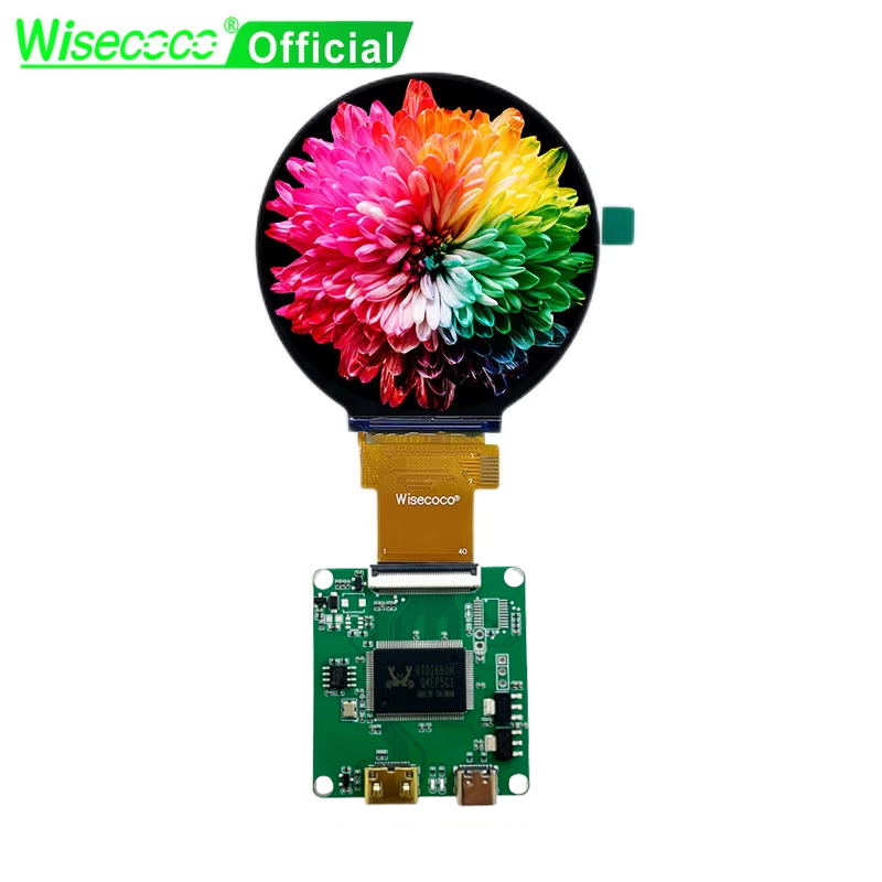Smart Home Raspberry Pi - Wisecoco شاشة دائرية 2.8 بوصة دائرية