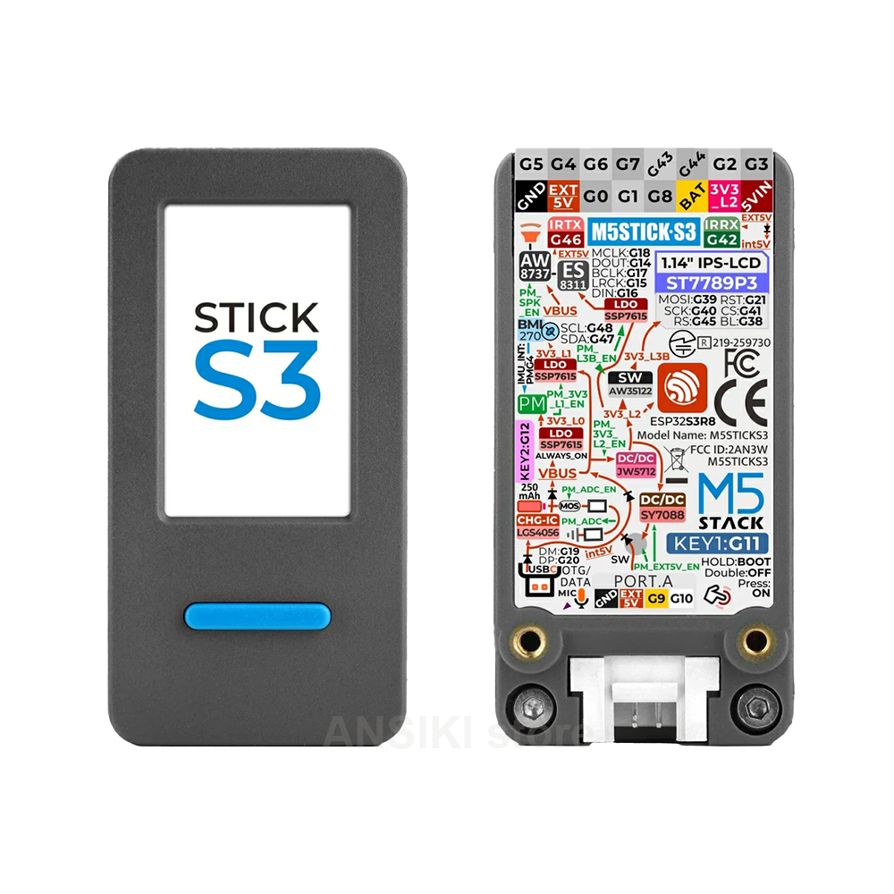 Smart Home Kit - مجموعة تطوير إنترنت الأشياء M5StickS3 ESP32-S3