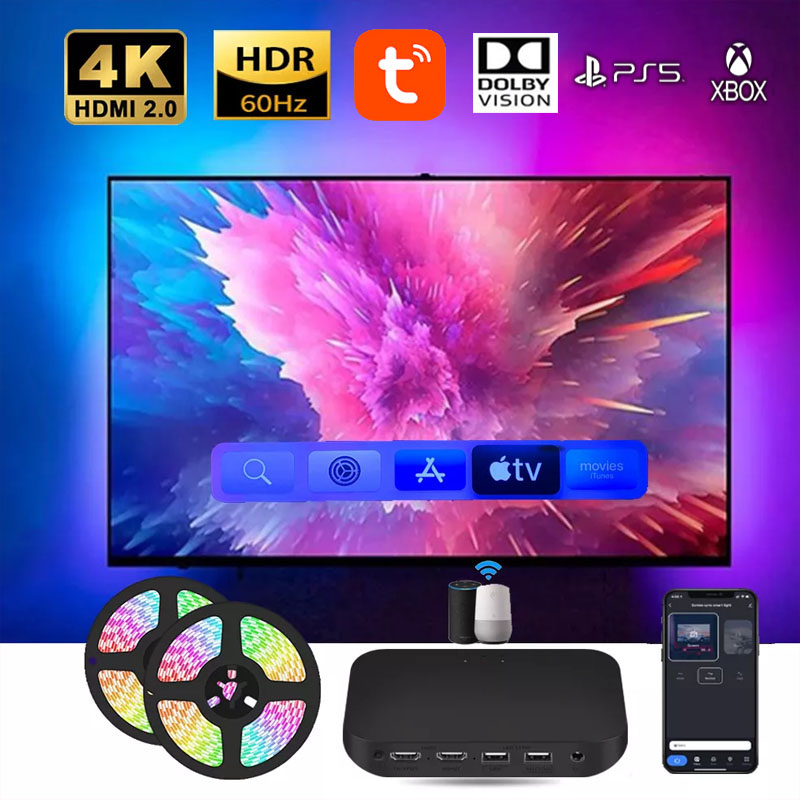 Smart Home Box - الذكية المحيطة التلفزيون Led الخلفية ل