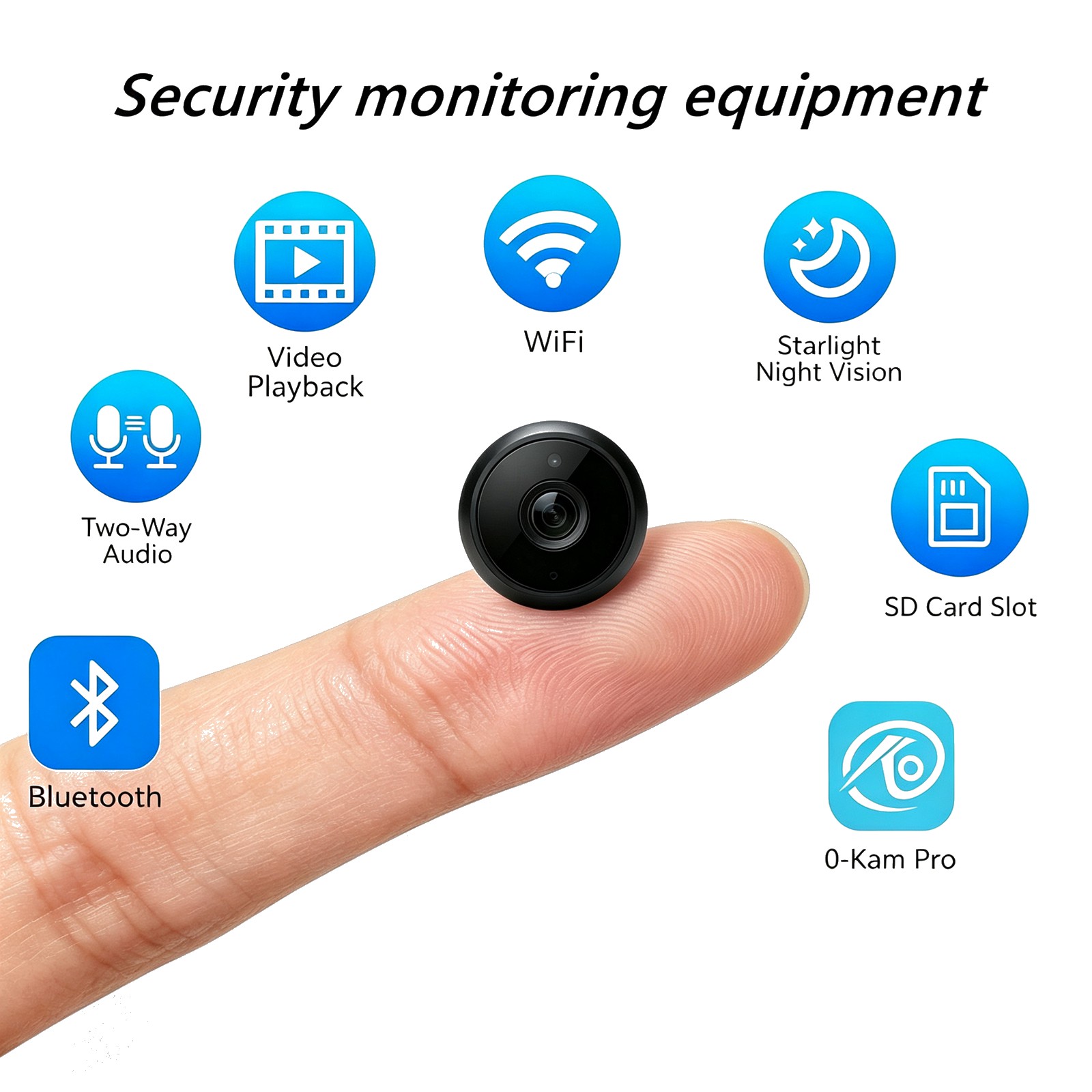 Smart Home Kit - طقم مراقبة منزلية كامل BU4: كاميرات