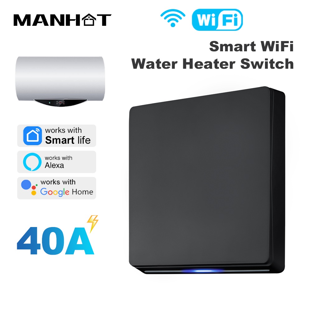 Smart Home Networking - مفتاح سخان المياه الذكي MANHOT بتقنية