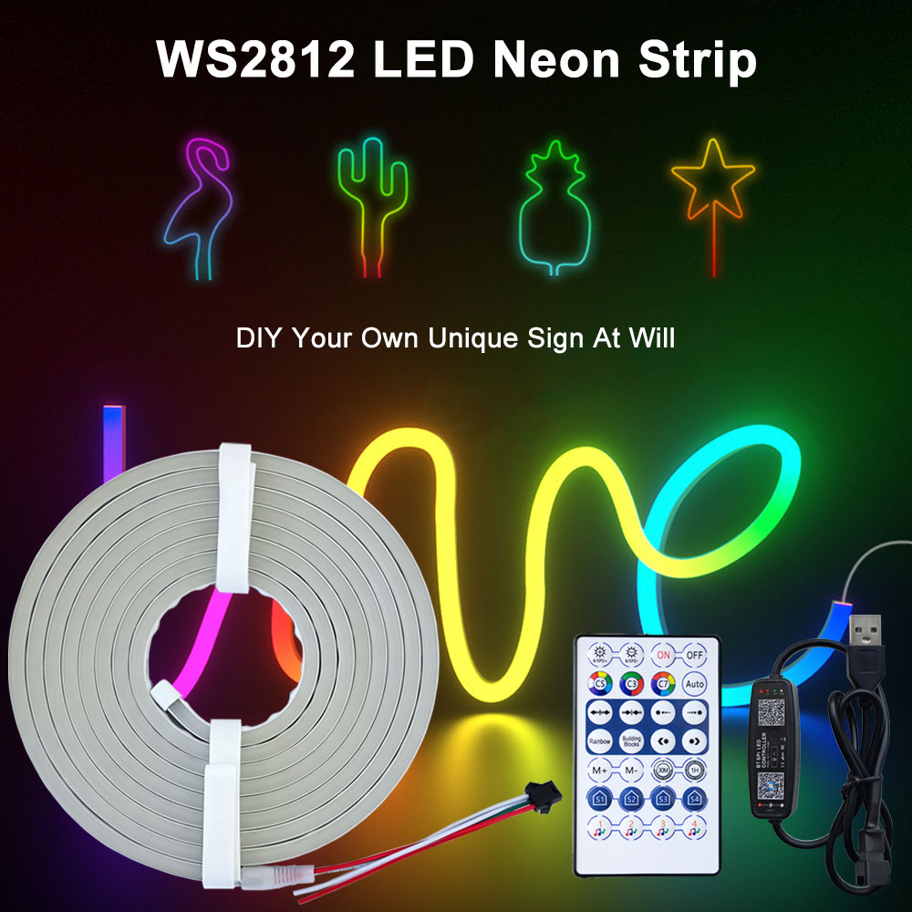 Smart Home Poster - شريط LED من النيون DC5V علامة