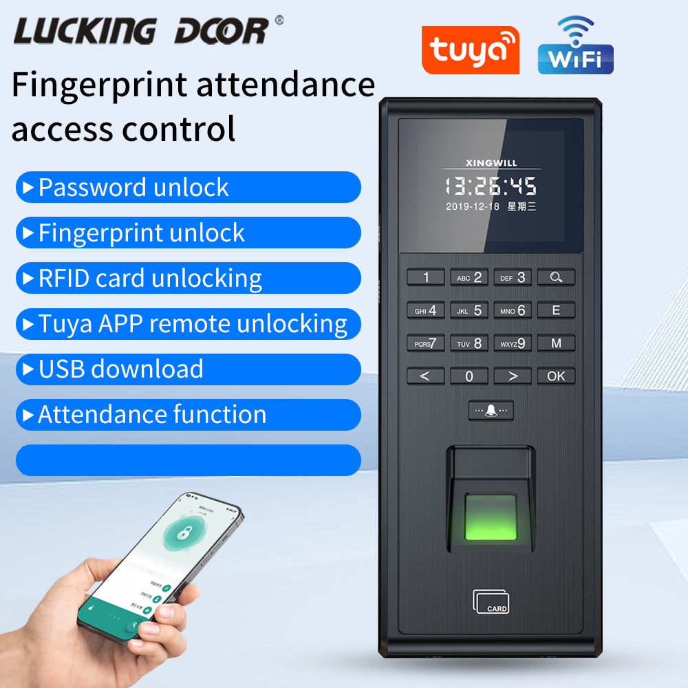 Smart Door Lock - Tuya نظام الحضور الذكي للتعرف على