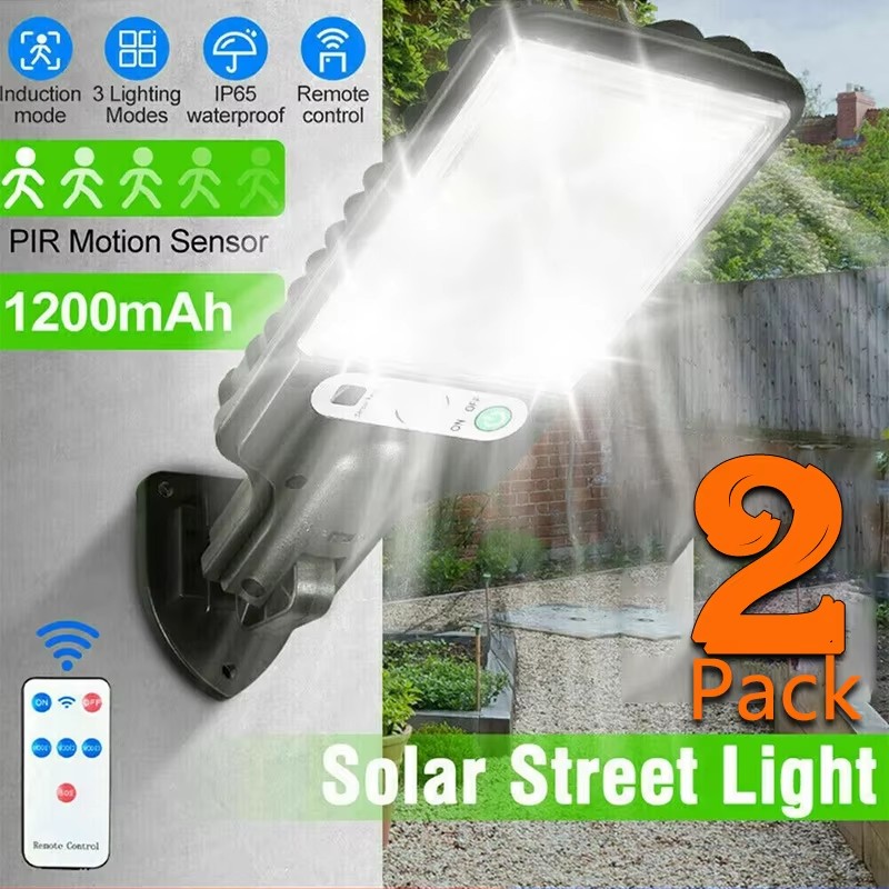 Motion Sensor Light - أضواء حديقة شمسية خارجية مع مستشعر