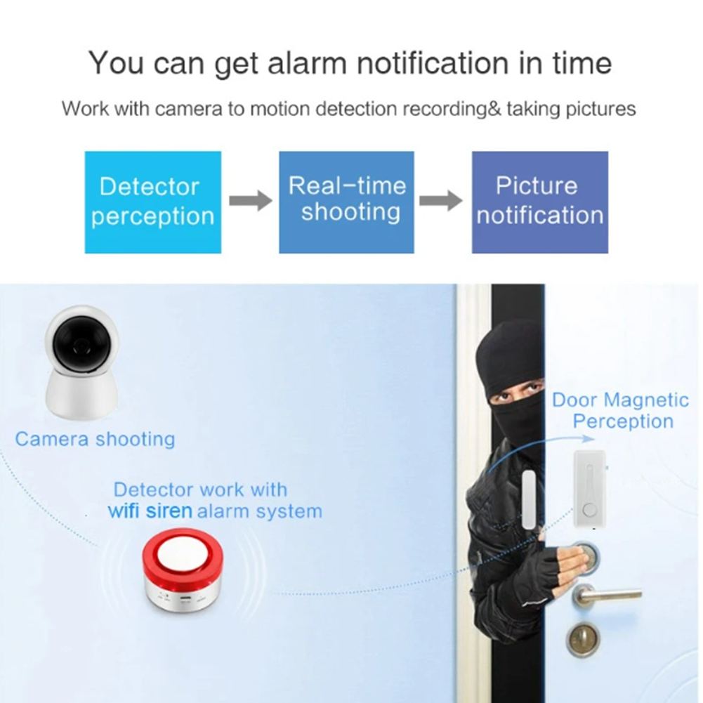 Smart Home Kit - AA60-Tuya الذكية الحركة نافذة الباب كشف