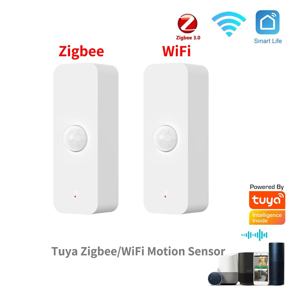 Smart Home Web - Tuya WiFi Zigbee PIR محس حركة