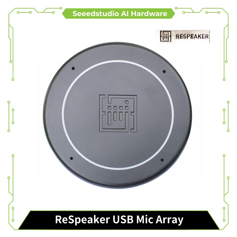 Smart Home Raspberry Pi - ميكروفون USB من نوع ReSpeaker v2.0،