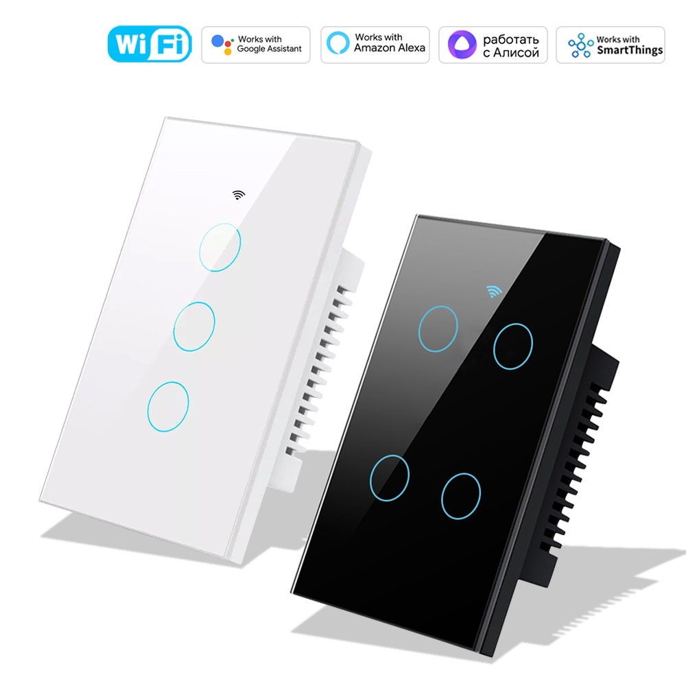 Smart Home Web - مفتاح إضاءة ذكي يعمل باللمس بتقنية