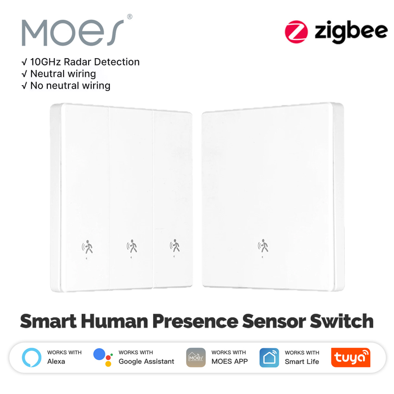 Smart Home Retrofit - مفتاح إضاءة ذكي من MOES يعمل