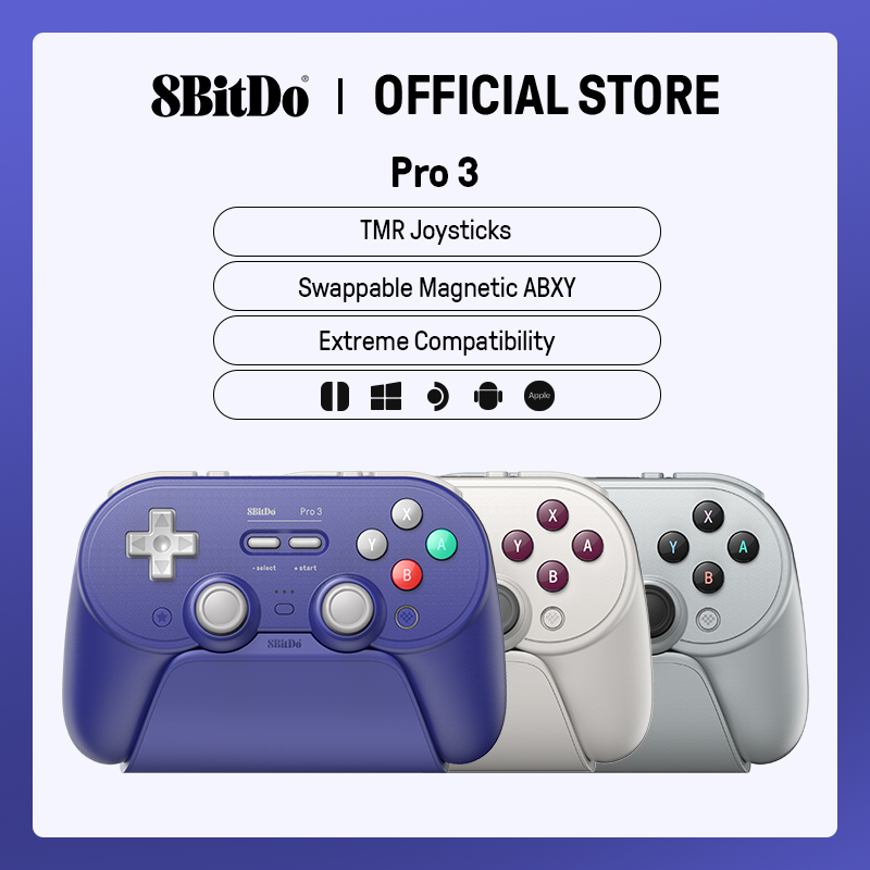 Smart Home Raspberry Pi - وحدة تحكم الألعاب اللاسلكية 8BitDo Pro