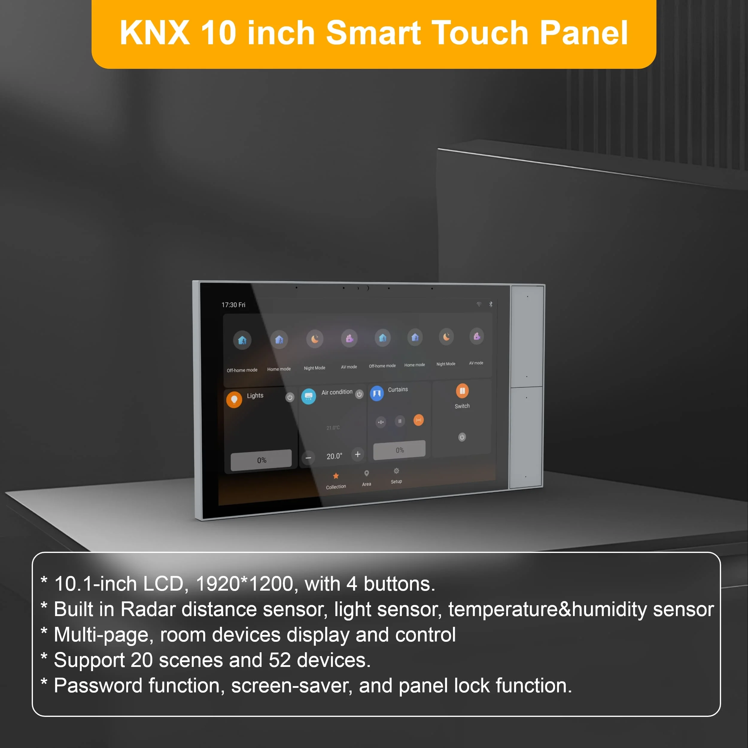 لوحة تحكم ذكية تعمل باللمس لنظ - مراجعة Smart Home Knx وسعره