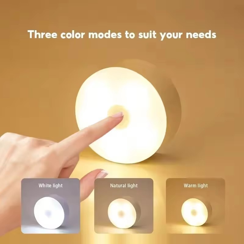 مصباح ليلي LED قابل لإعادة الش - مراجعة Motion Sensor Light وسعره