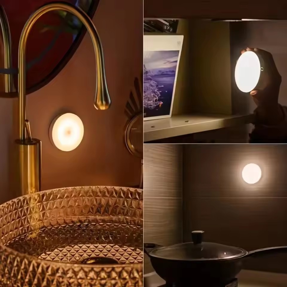 مصباح ليلي LED قابل لإعادة الش - مراجعة Motion Sensor Light وسعره