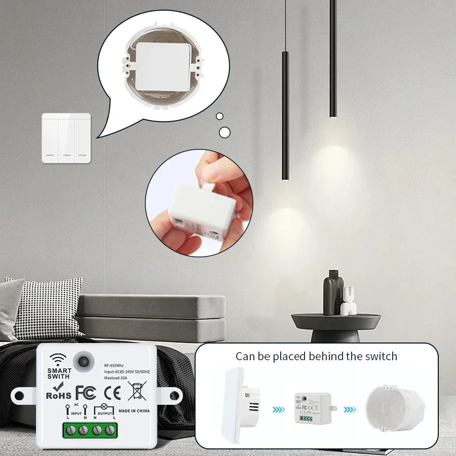 مفتاح تحكم عن بعد لاسلكي RF 43 - مراجعة Smart Home Simple وسعره