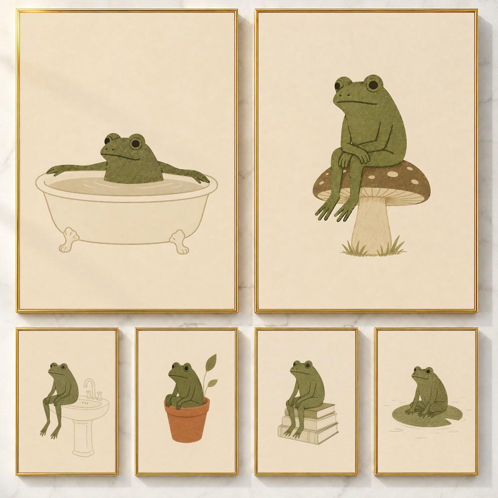 ملصق فني ذكي F-FrogS، ملصق فني - مراجعة Smart Home Poster وسعره