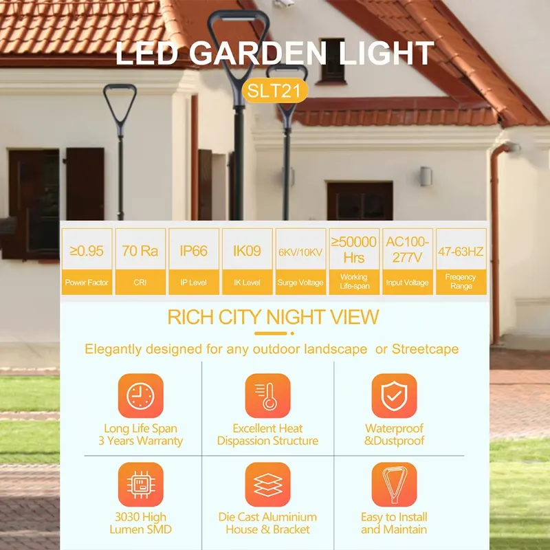 مصباح حديقة LED بمعيار IP66 بق - مراجعة Motion Sensor Light وسعره