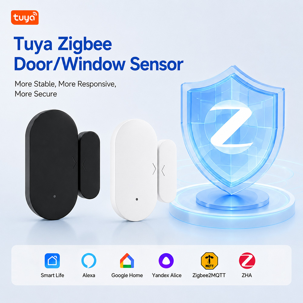 مستشعر توايا زيجبي 3.0 الصغير  - مراجعة Smart Home Yandex وسعره
