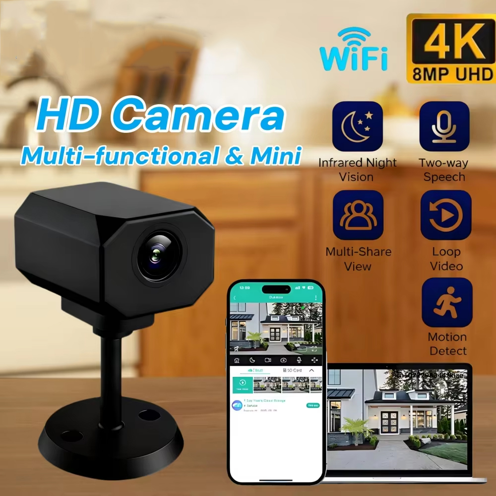 كاميرا أمان WiFi بدقة 4K للمنز - مراجعة Smart Home Web وسعره