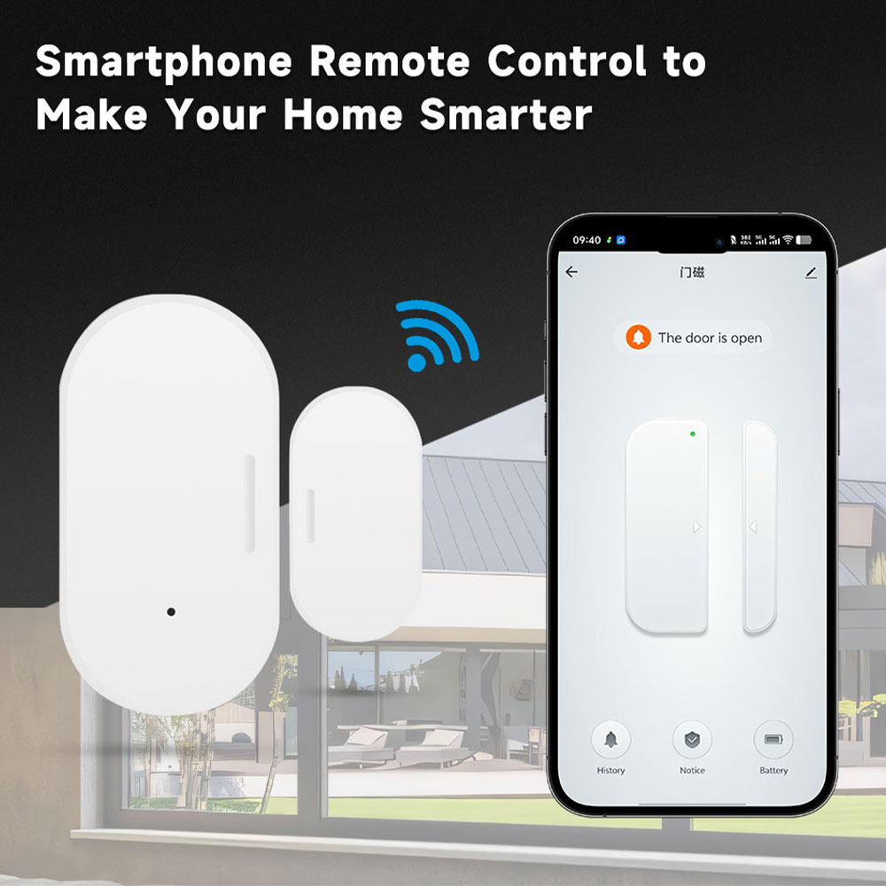 جهاز استشعار الأبواب والنوافذ  - مراجعة Smart Home Simple وسعره