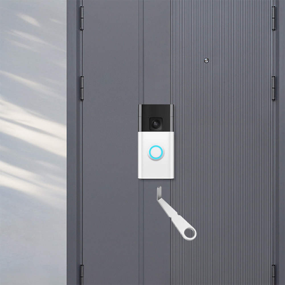 مفتاح فضي لجرس الباب بالفيديو  - مراجعة Smart Home Interior وسعره