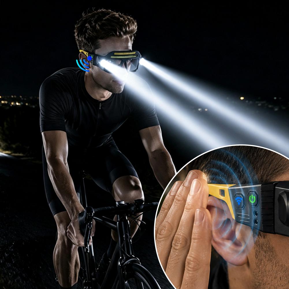 مصباح رأس XTE بتصميم النظارات، - مراجعة Motion Sensor Light وسعره