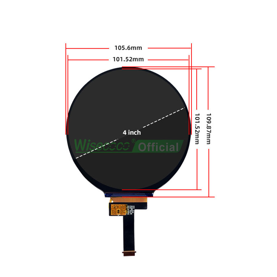 Wisecoco 4 بوصة شاشة LCD مستدي - مراجعة Smart Home Raspberry Pi وسعره