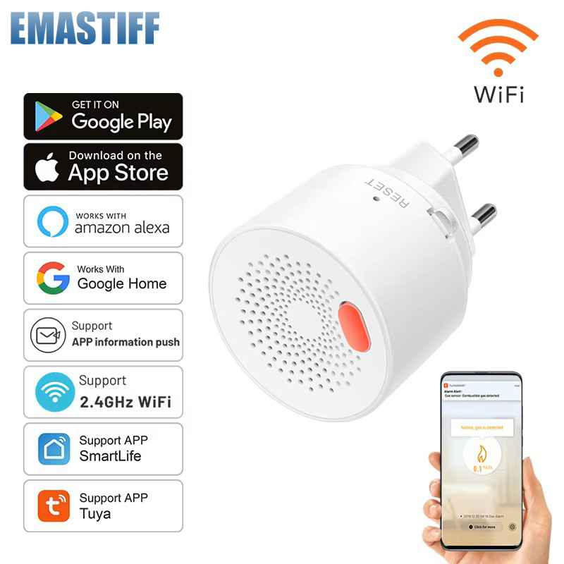 جهاز استشعار الغاز الطبيعي الذ - مراجعة Smart Home Web وسعره