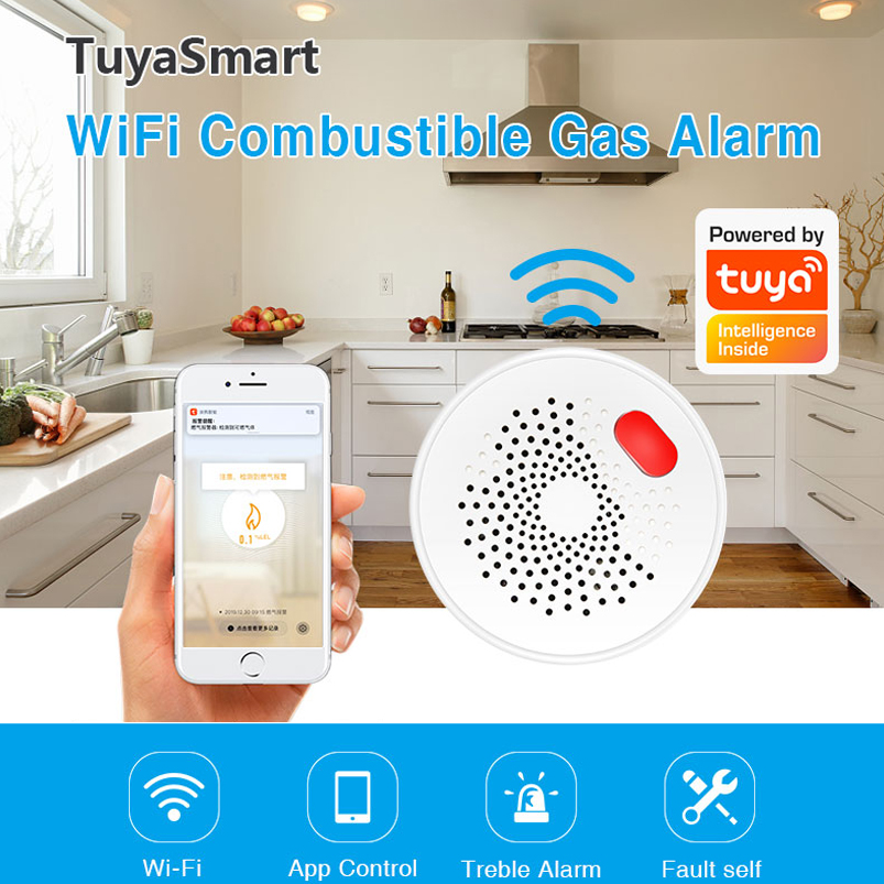 جهاز استشعار الغاز الطبيعي الذ - مراجعة Smart Home Web وسعره