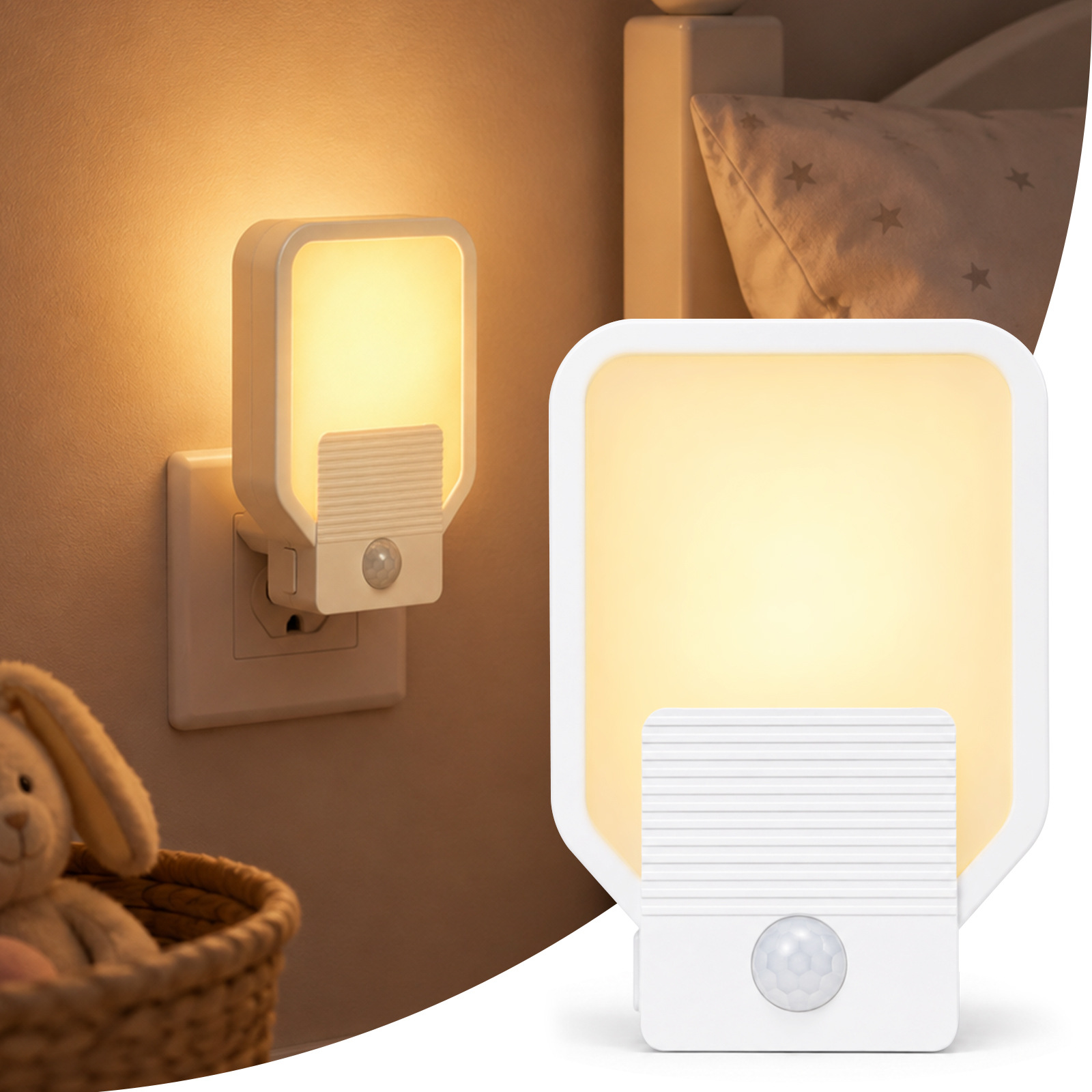 مصباح ليلي ذكي مزود بمستشعر حر - مراجعة Motion Sensor Light وسعره