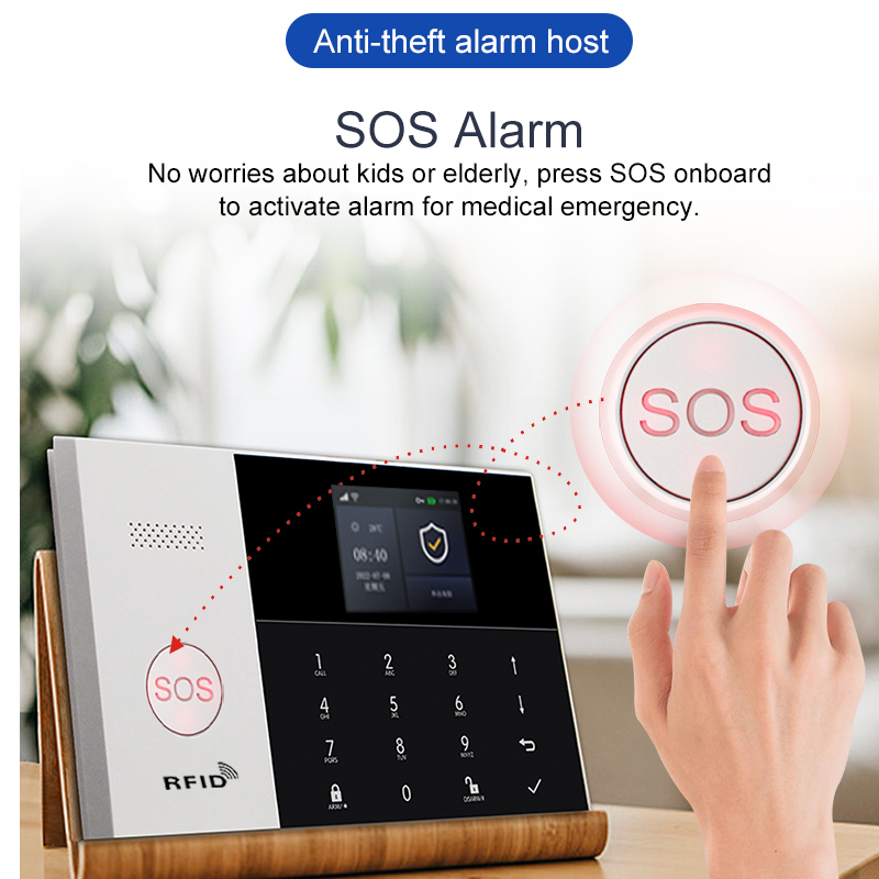 نظام إنذار أمان منزلي ذكي PGST - مراجعة Smart Home Kit وسعره