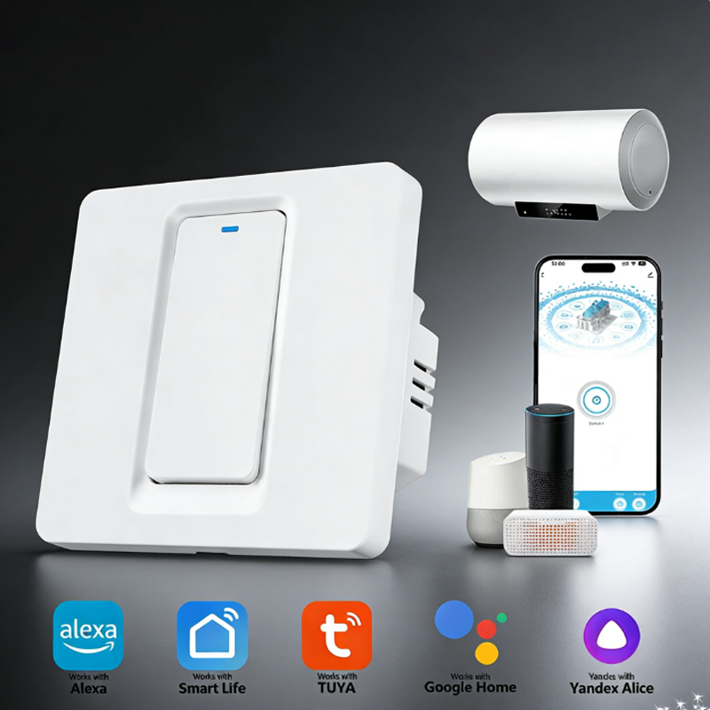 مفتاح سخان المياه الذكي/واي فا - مراجعة Smart Home Networking وسعره