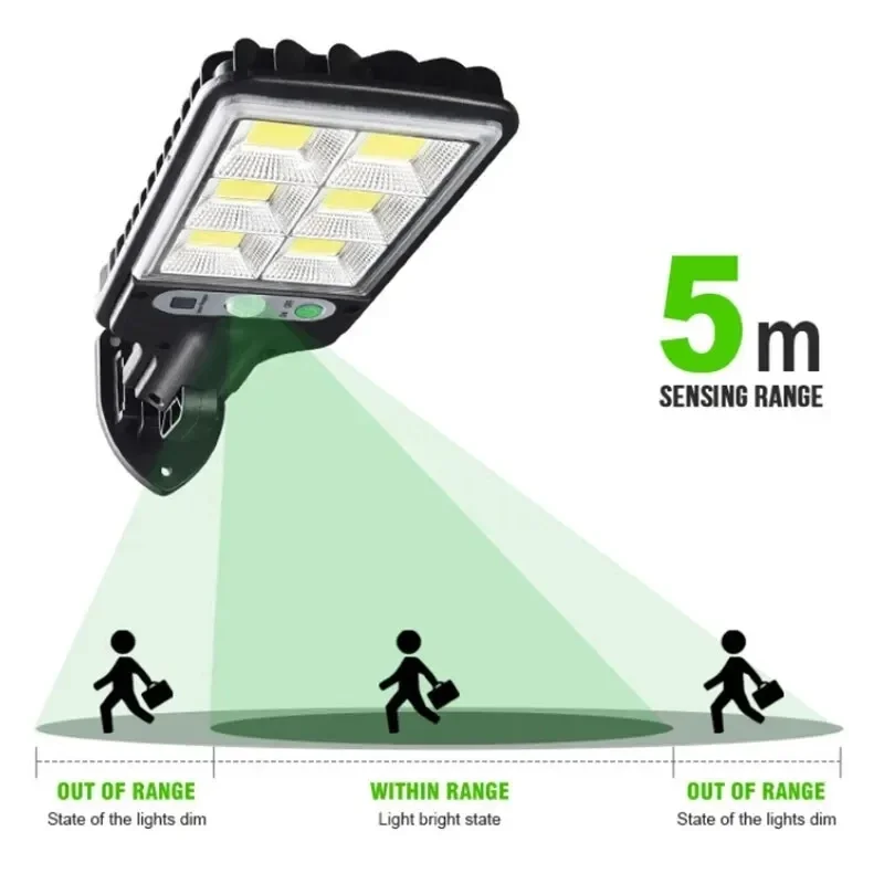 أضواء حديقة شمسية خارجية مع مس - مراجعة Motion Sensor Light وسعره