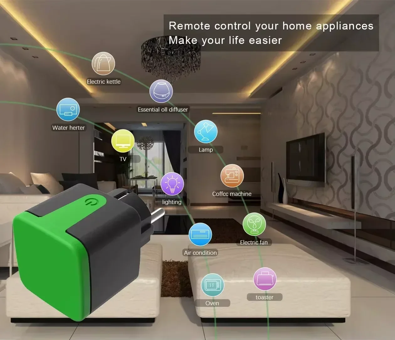 مقبس كهربائي ذكي مقاوم للماء م - مراجعة Smart Home Web وسعره