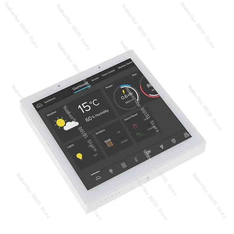 جهاز لوحي يعمل باللمس مثبت على - مراجعة Smart Home Knx وسعره