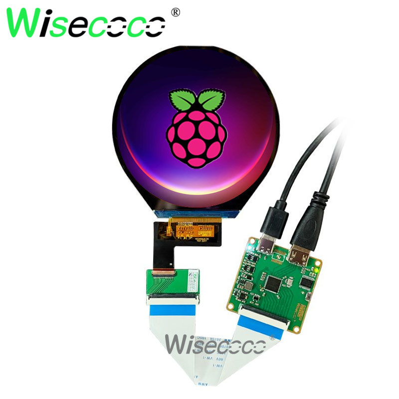 3.4 بوصة 800x800 شاشة مستديرة  - مراجعة Smart Home Raspberry Pi وسعره