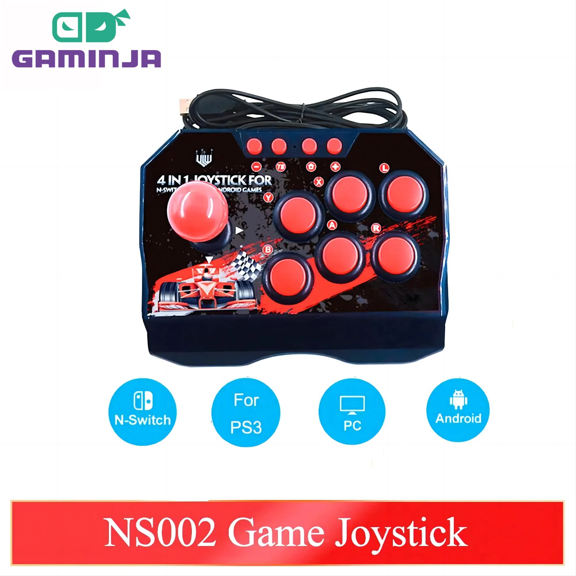 GAMINJA NS002 4 في 1 ريترو وحد - مراجعة Smart Home Raspberry Pi وسعره