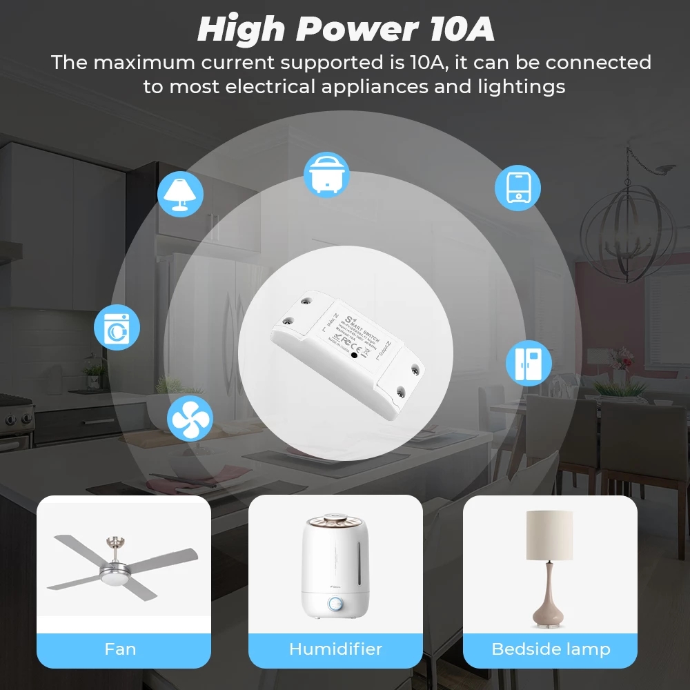 مفتاح واي فاي ذكي صغير للمنزل  - مراجعة Smart Home Web وسعره