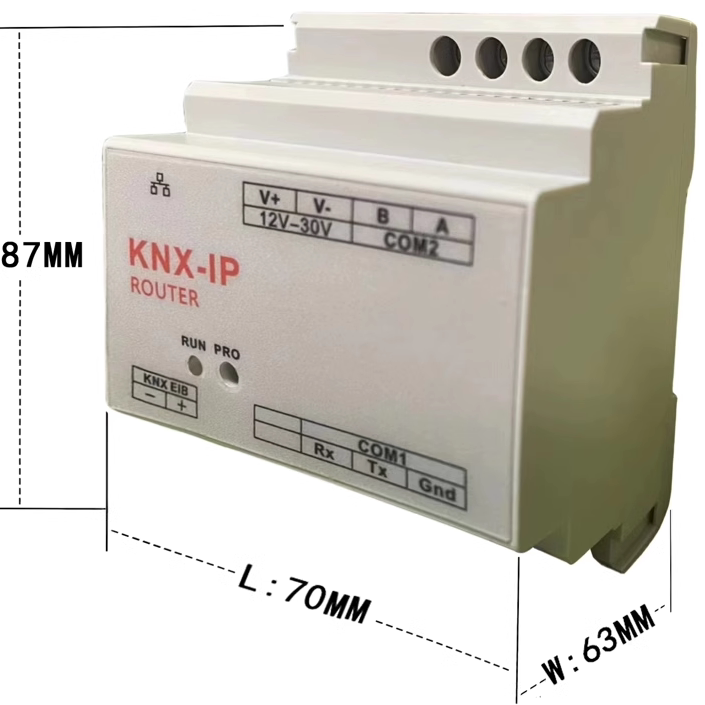 راوتر IP KNX IP واجهة KNX تنزي - مراجعة Smart Home Knx وسعره