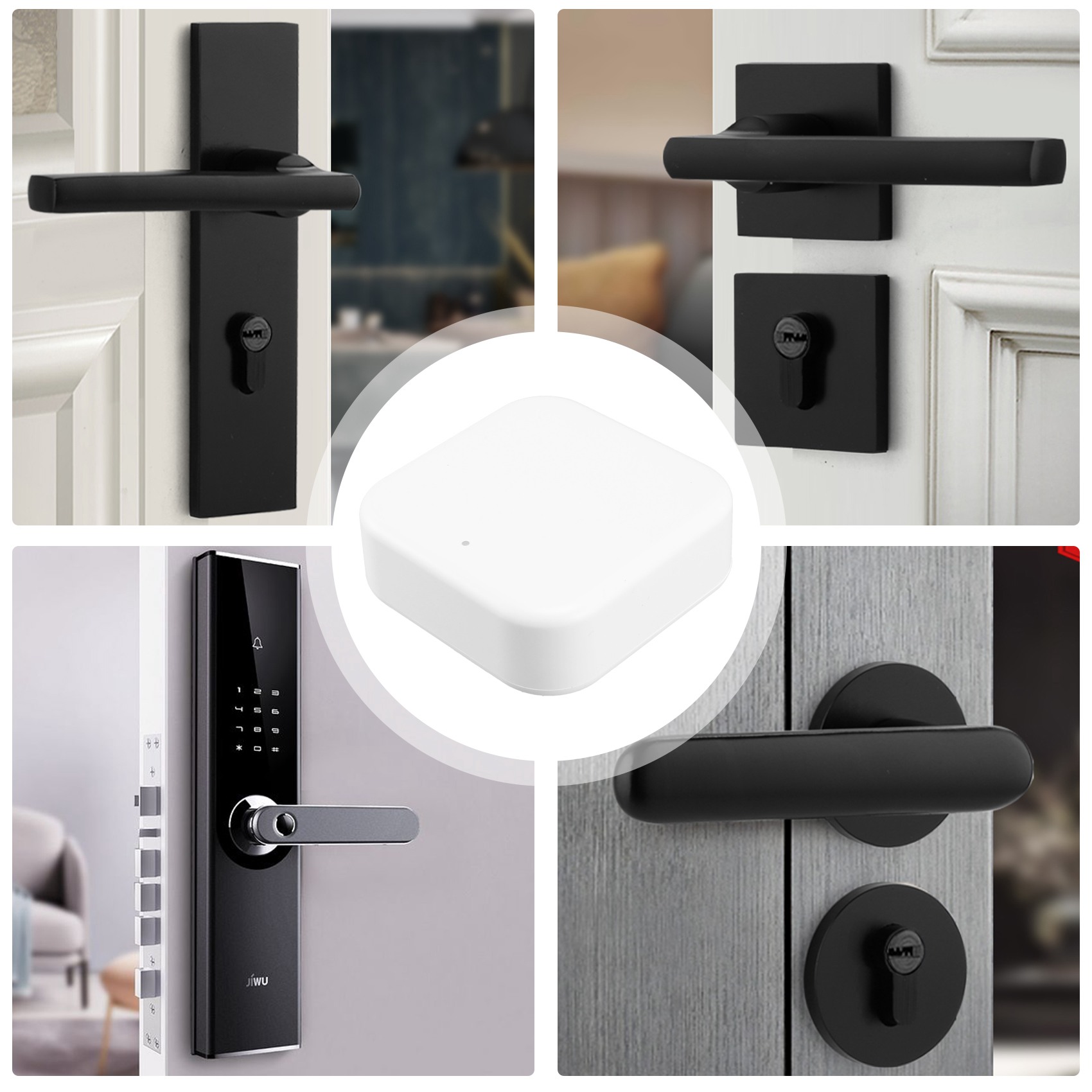 بوابة بلوتوث واي فاي مع قفل با - مراجعة Smart Door Lock وسعره