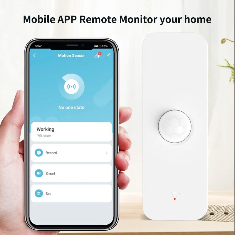 Tuya WiFi Zigbee PIR محس حركة  - مراجعة Smart Home Web وسعره