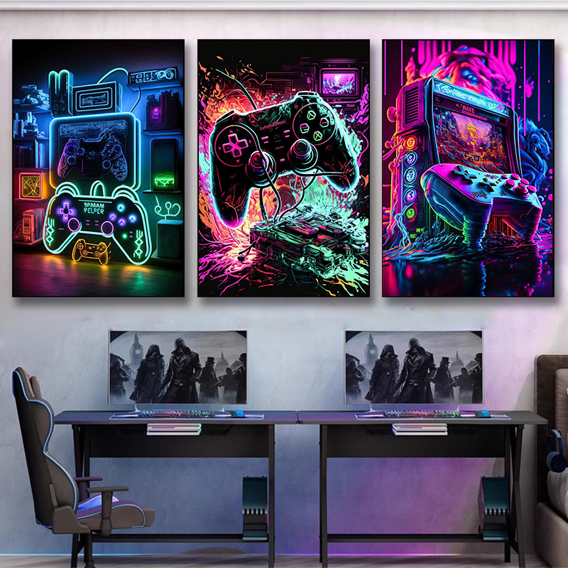 نيون بوب كول الألعاب الرسم على - مراجعة Smart Home Poster وسعره