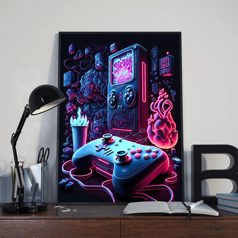 نيون بوب كول الألعاب الرسم على - مراجعة Smart Home Poster وسعره