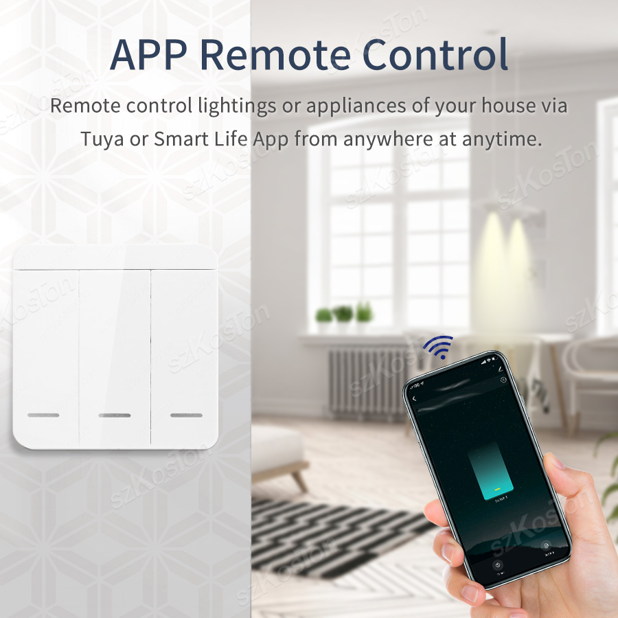 RF433 واي فاي مفتاح ذكي 2in1 ا - مراجعة Smart Home Simple وسعره