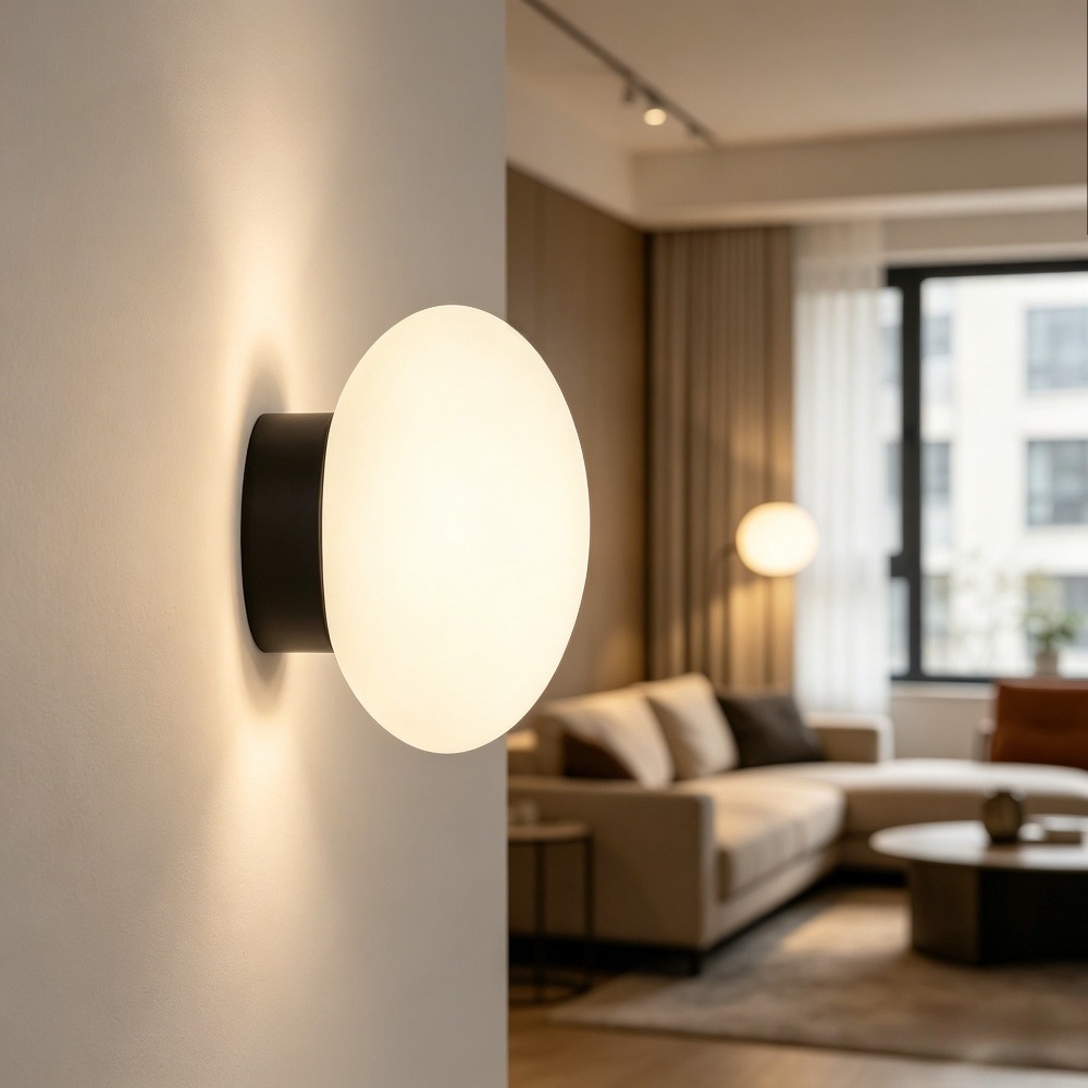 مصباح جداري حديث أبيض بتصميم ك - مراجعة Smart Home Retrofit وسعره