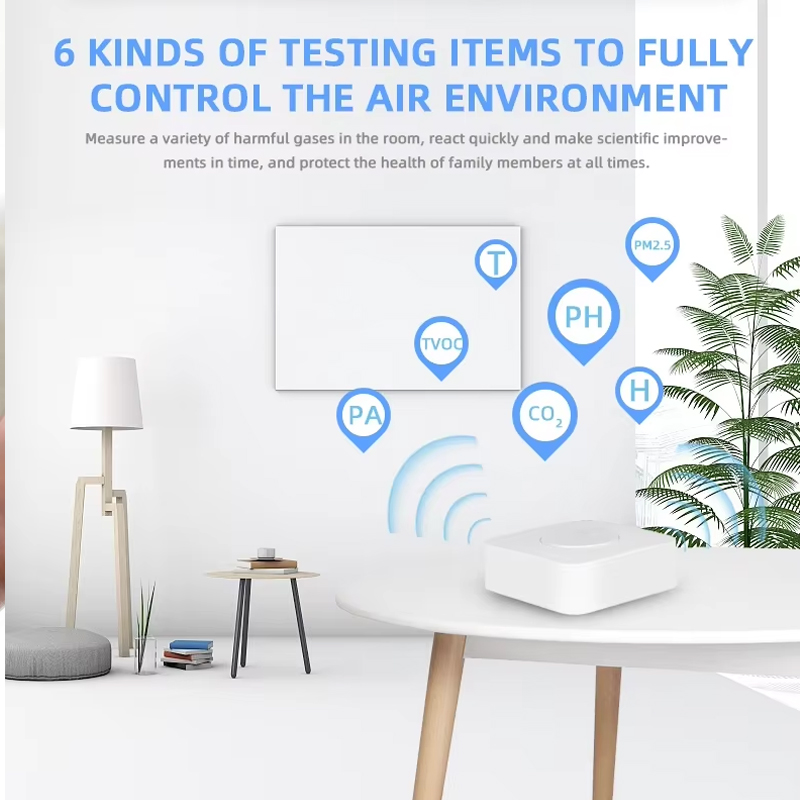 جهاز استشعار جودة الهواء الذكي - مراجعة Smart Home Box وسعره