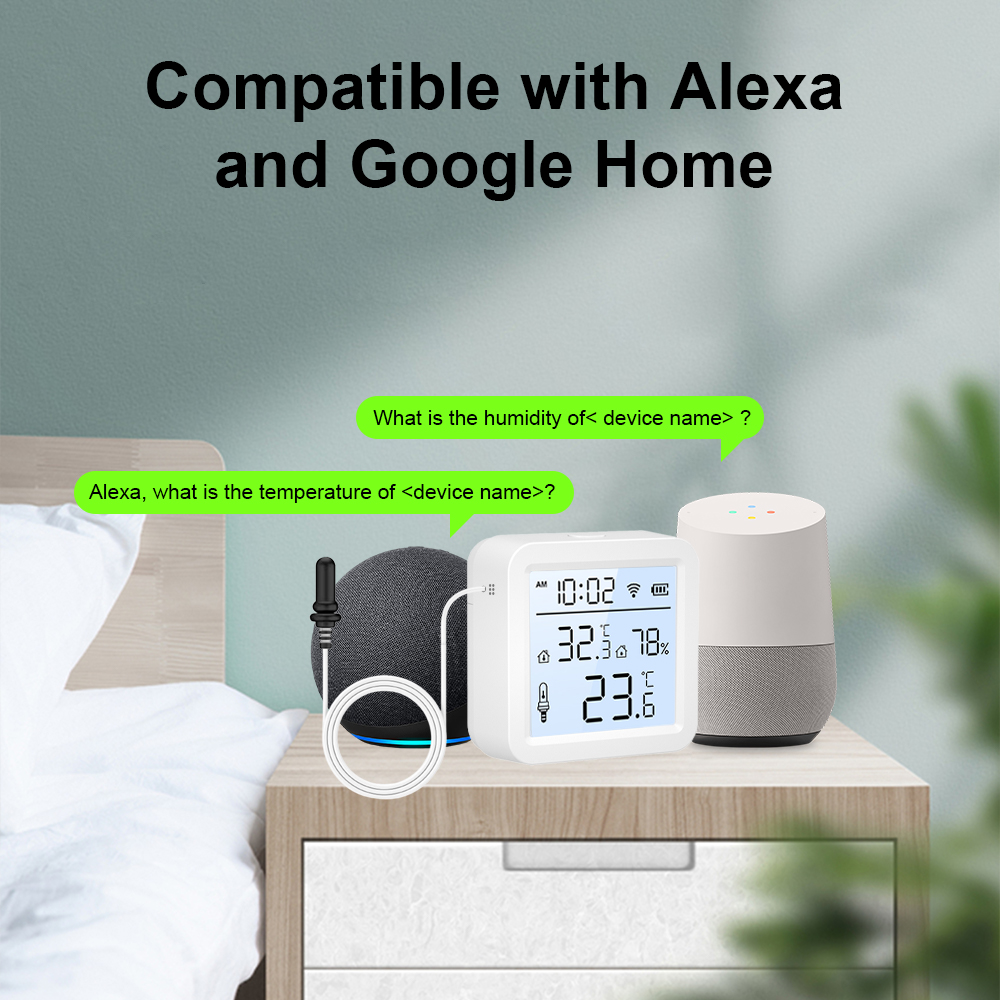 جهاز استشعار درجة الحرارة والر - مراجعة Smart Home Web وسعره